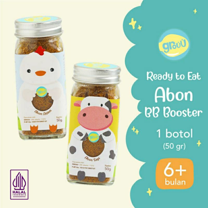 

GROUU ABON BB BOOSTER READY TO EAT - ABON AYAM