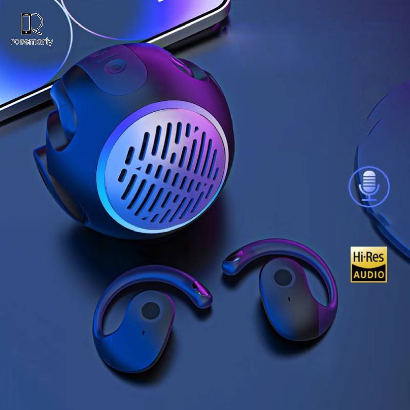 XL-08 Headphone Audio Mesin All-in-one Headphone Bluetooth Nirkabel Audio Bluetooth Kreatif- Rose'3C