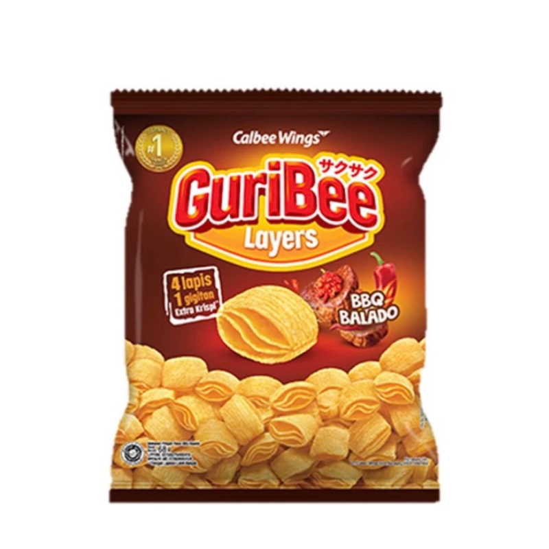 

Guribee Calbee Wings Snack Balado Keju Rumput Laut