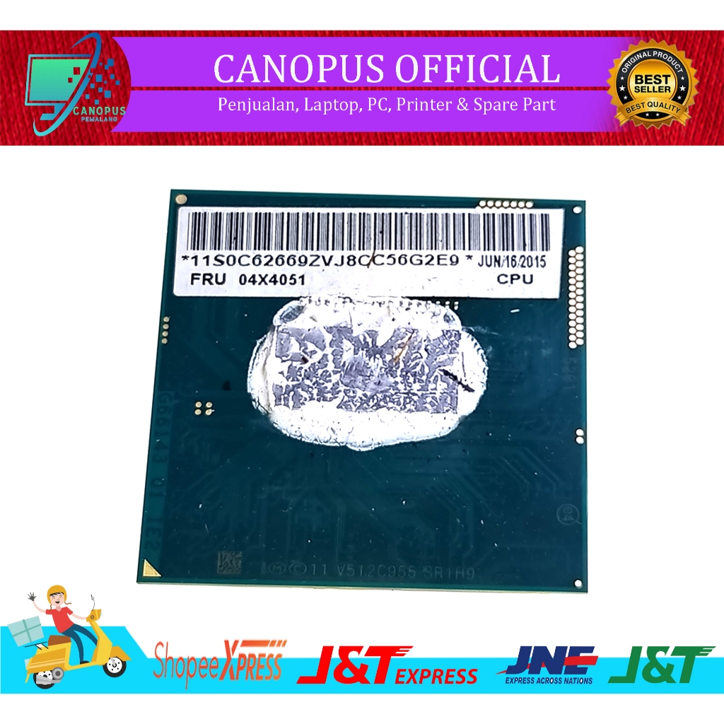 Prosesor Intel Gen 4 Core i5 4300 - Intel Core i5 4300 - Prosecor intel core i5 4300 - Prosesor lapt