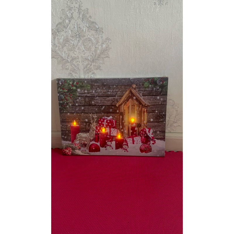 

Xmas Canvas uk 30x40cm. Ready!!!