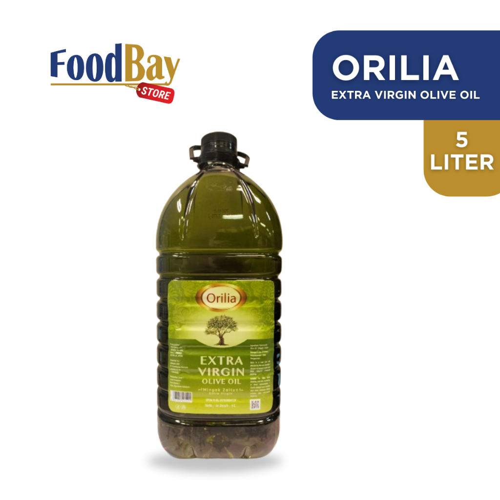 

ORILIA Extra Virgin Olive Oil Minyak Zaitun 5 Ltr