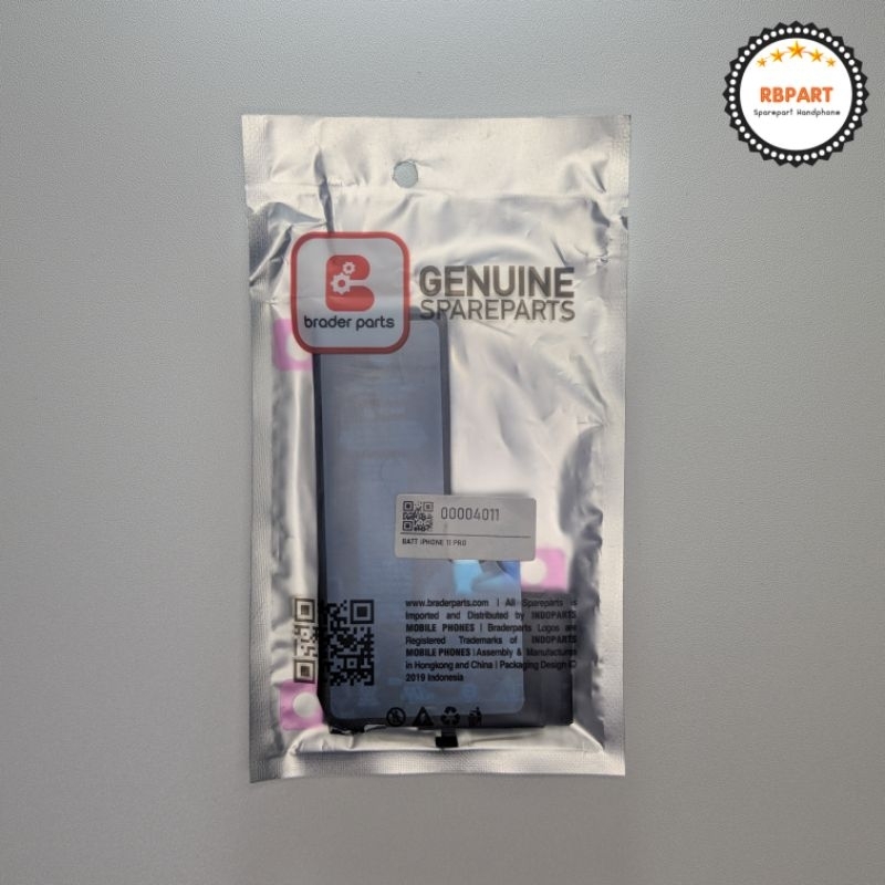 Battery ORIGINAL Braderparts Iphone 11 Pro