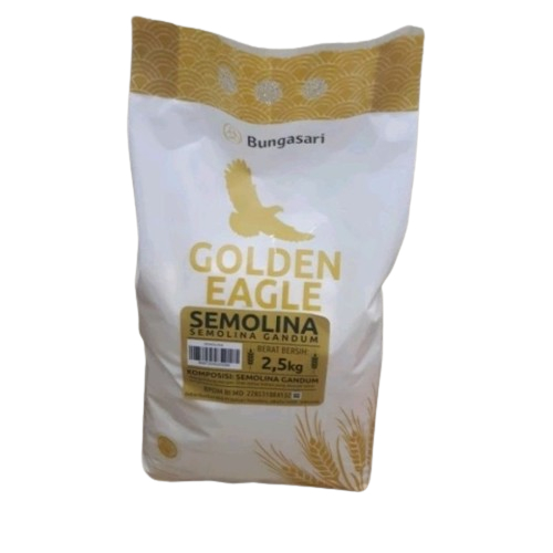 

Tepung Gandum Semolina Golden Eagle - 2.5kg