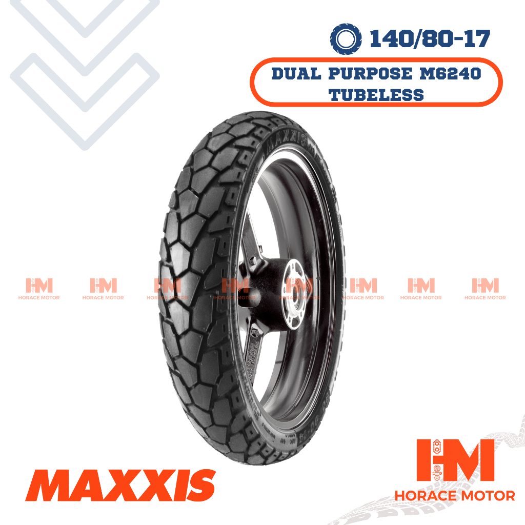 [HRC] Maxxis M6240 Ban Motor 140/80 Ring 17 140/80-17 Tubeless Tubles