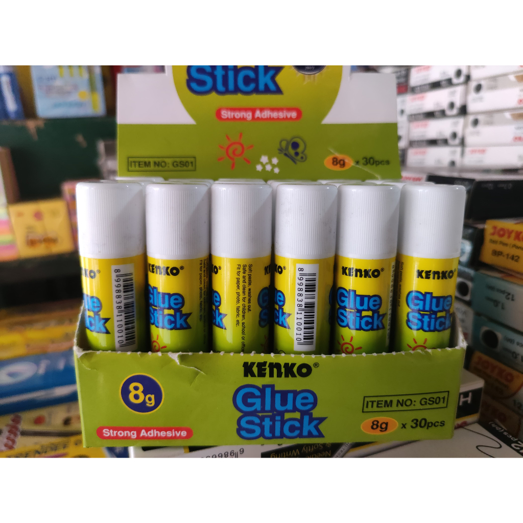 

Glue Stick Kenko 8 gram ( Kecil ) / Lem Kertas Kenko 8 Gram