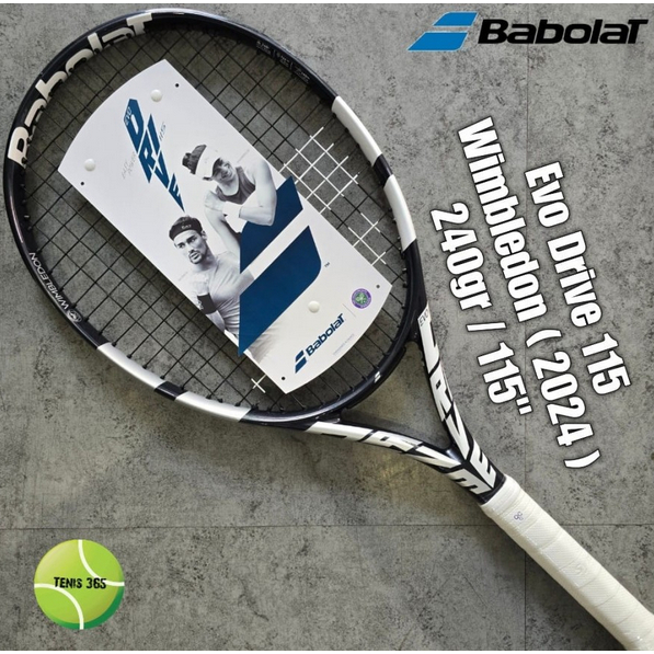 Raket Tenis Babolat Evo Drive 115 Wimbledon 2024 ( 240gr / 115" )