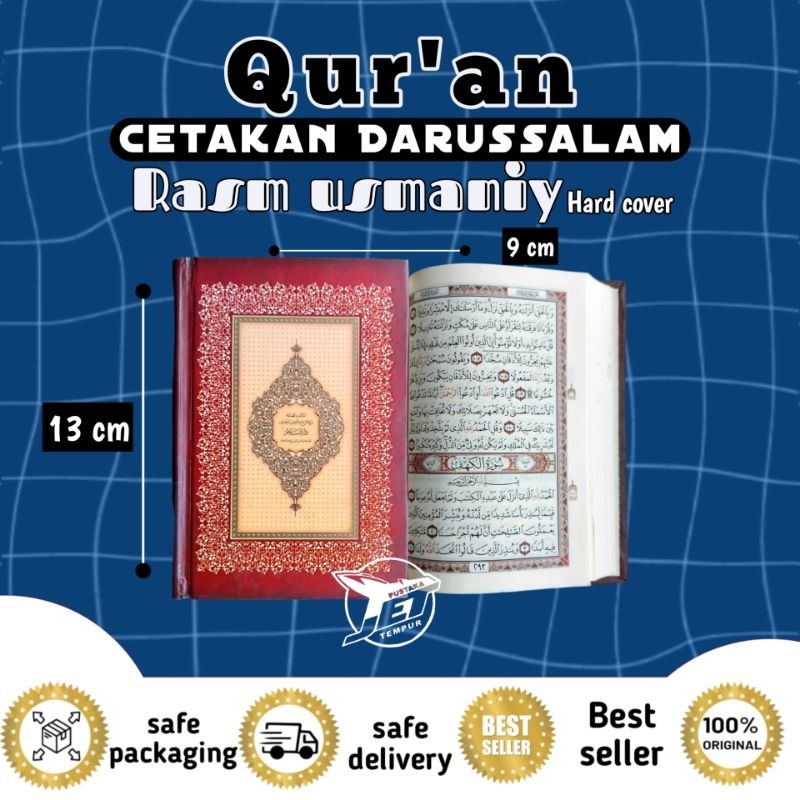 

Al Qur-an Qur'an Quran HARD COVER DARUL BASYAIR