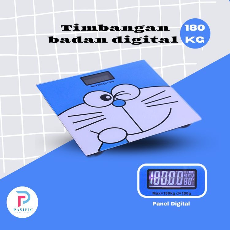 Pasific Timbangan Badan Digital Karakter /Timbangan Karakter/Timbangan Badan Mini Digital