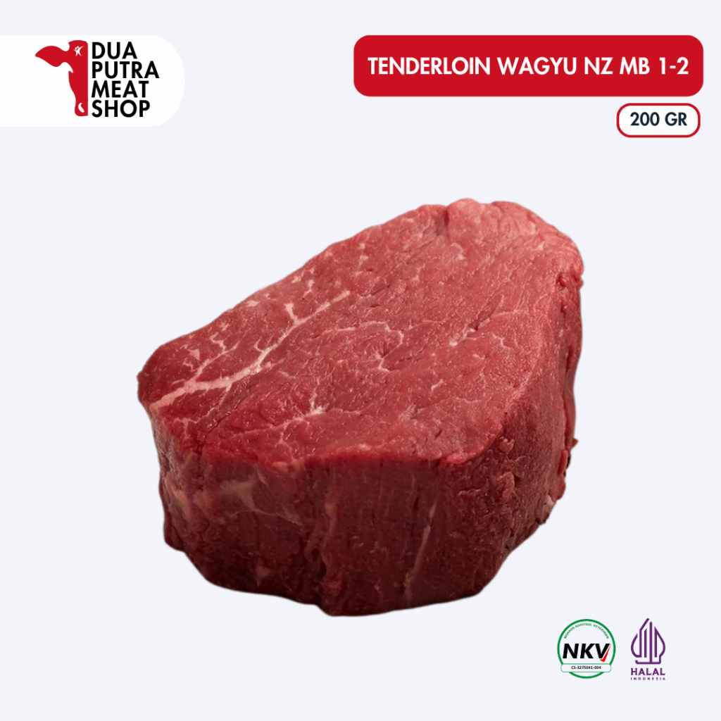 

Tenderloin Wagyu Steak NZ MB 1-2 200gr | Premium Cut