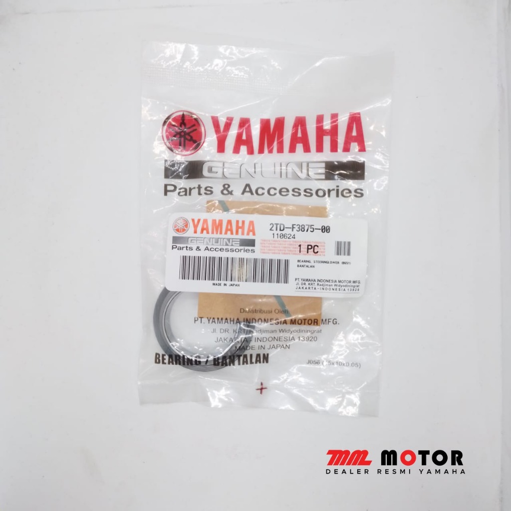 Bearing Steering Lower (B651) Komstir Bawah Yamaha Lexi, Aerox 2TD-F3875-00