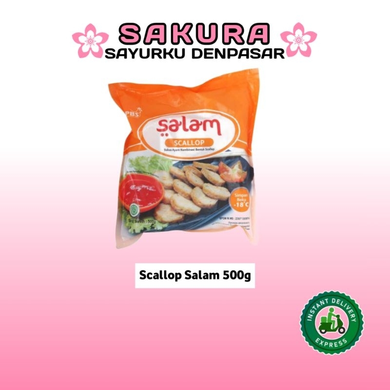 

Scallop Salam 500g - SAKURA