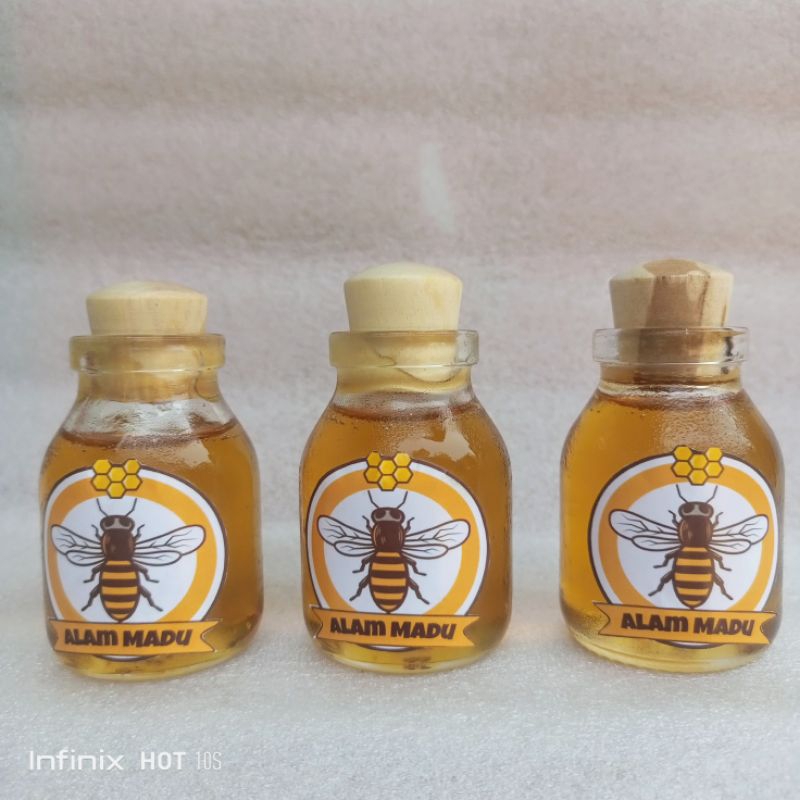 

Madu asli 100 % Madu murni 50ml 2 botol Madu hutan madu lebah asli