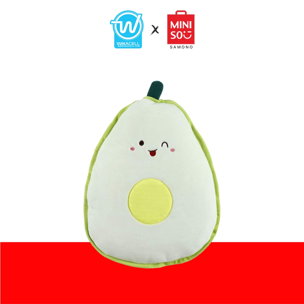 Miniso Leisure Throw Blanket Fruit Series - Avocado/Miniso Leisure Throw Blanket Seri Buah - Alpukat