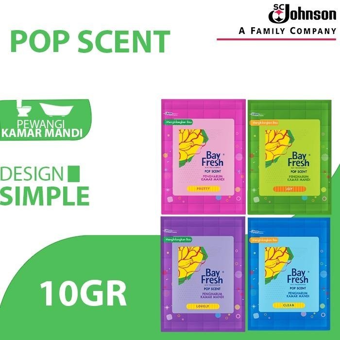 BayFresh Pop Scent Pengharum Kamar Mandi 10g