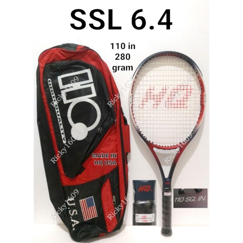 RAKET TENIS HI-QUA SSL 6.4 (BATTER SYTEM / PWS) ORIGINAL HI-QUA MADE IN CHINA
