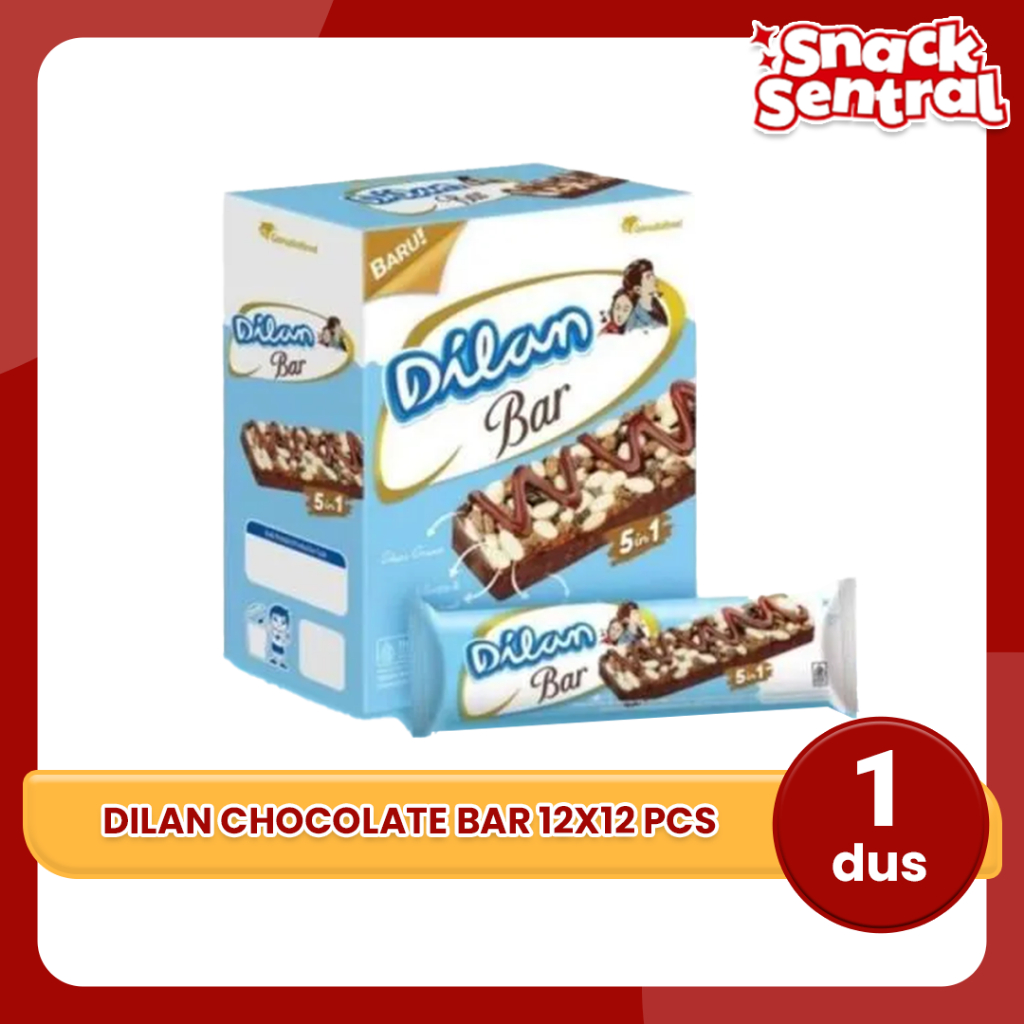 

Dilan Chocolate Bar 12x12pcs - 1 Dus