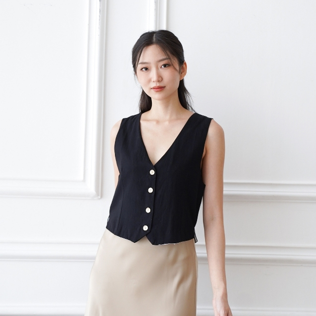 INNIU Sabrina Vest Crop Rompi