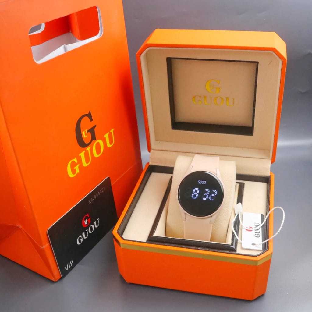 JAM TANGAN WANITA GUOU DIGITAL TERLARIS DESIGN SIMPLE VT-5694 WATCHES / WATCH