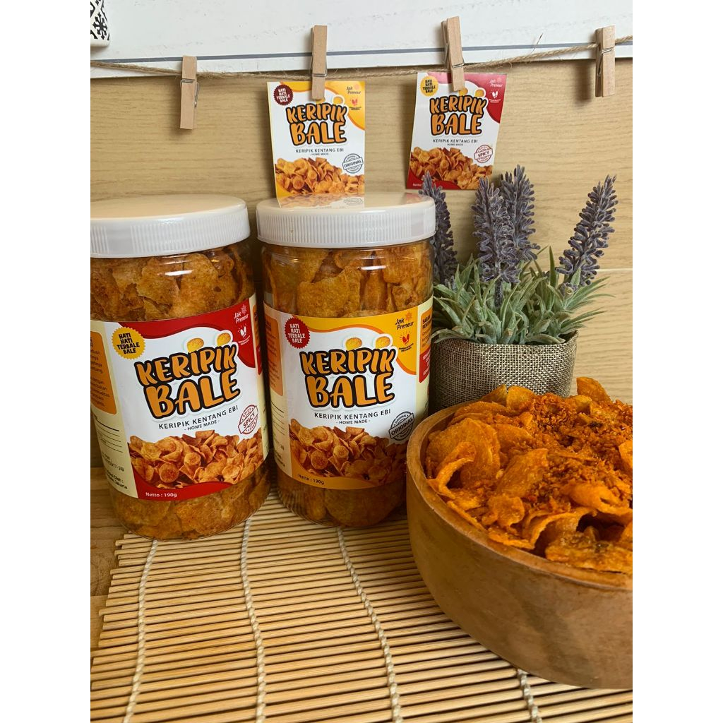 

QH Keripik Kentang Ebi Keripik Bale 2 pcs Homemade Tanpa Pengawet Premium Quality Size L