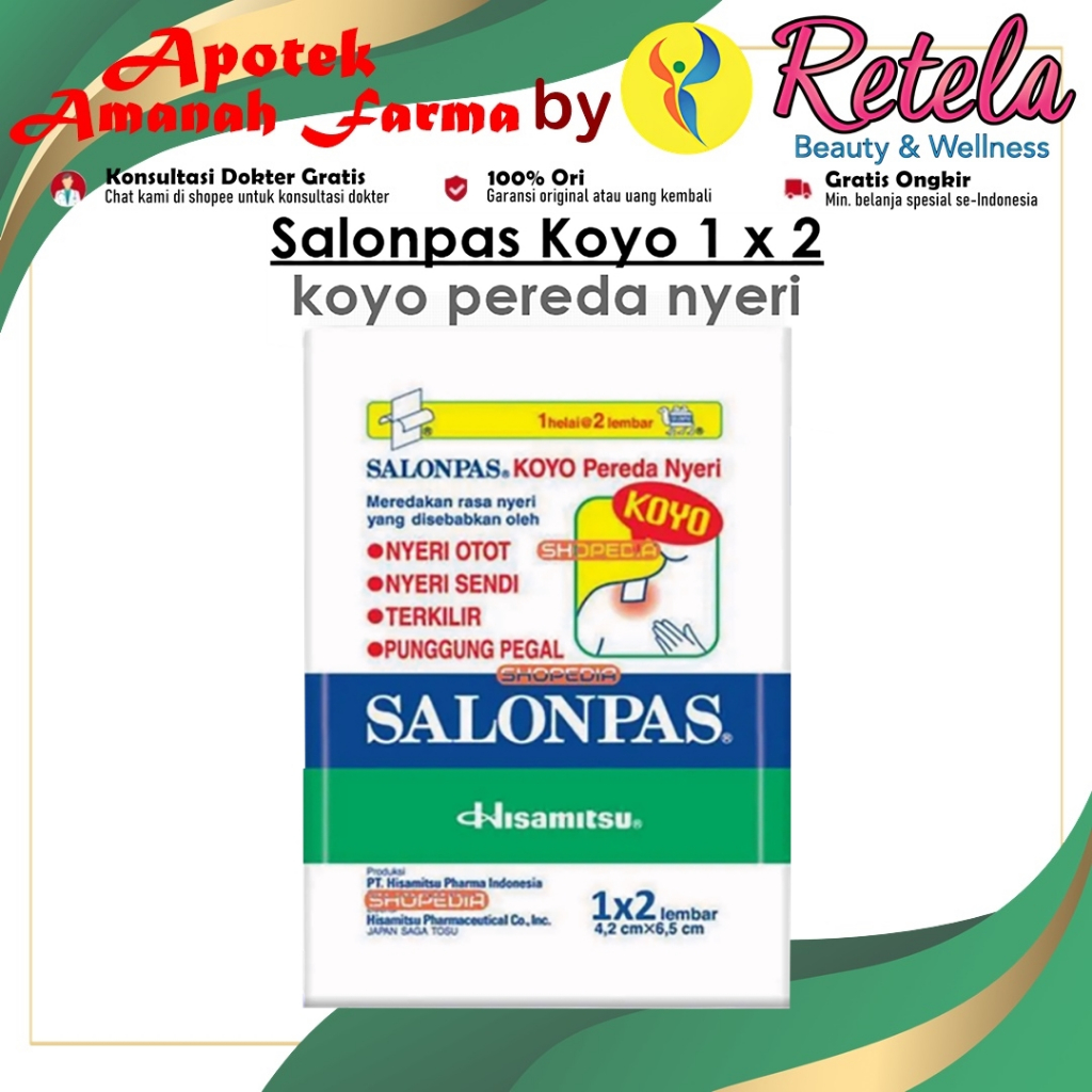 Salonpas Koyo Pereda Nyeri 1x2