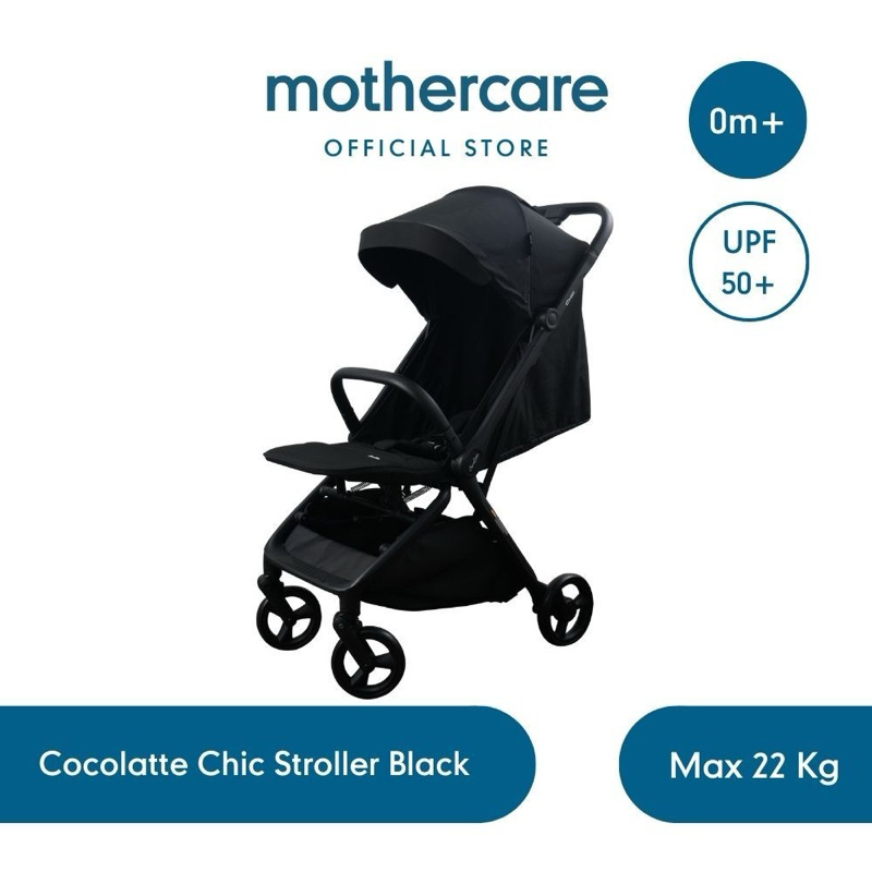 (PRELOVED) Cocolatte Chic Black - Stroller Muat Depan Motor