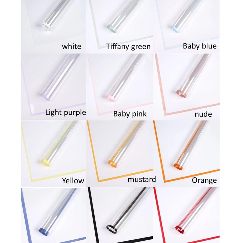 

TOP 2Lembar Wrapping Paper Clear Line Transparent Kertas Bunga List Transparent BEST SELLER