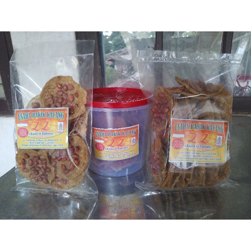 

rempeyek kacang+ebi enak dan gurih