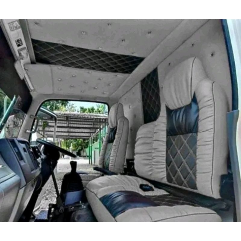 COVER JOK/BUNGKUS JOK/SARUNG JOK MODEL SOFA VARIASI UNTUK MOBIL TYPE TRUCK CANTER RAGASA DYNA ISUZU 
