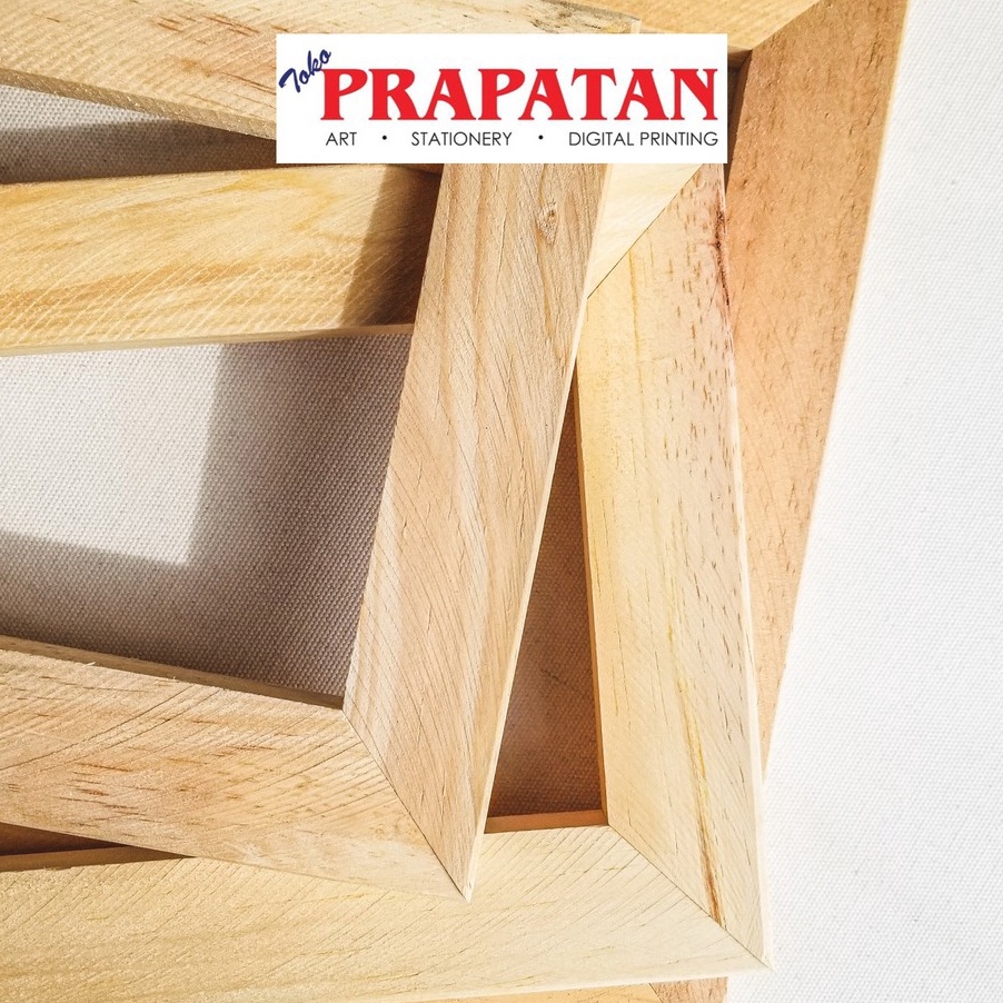 

PAKET HEMAT Spanram Kanvas 3x4cm Frame Kayu Kanvas Lukis Canvas Wooden Frame
