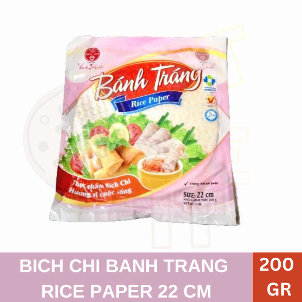 

BICH CHI BANH TRANG RICE PAPER 22 CM 200 GR