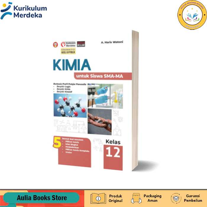 Buku Kimia SMA/MA Kelas 12 Kurikulum Merdeka