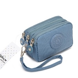 FLASH SALE Dompet Koin wanita  dompet ktp atau kartu  dompet koin 3 Ruang Polos import 159