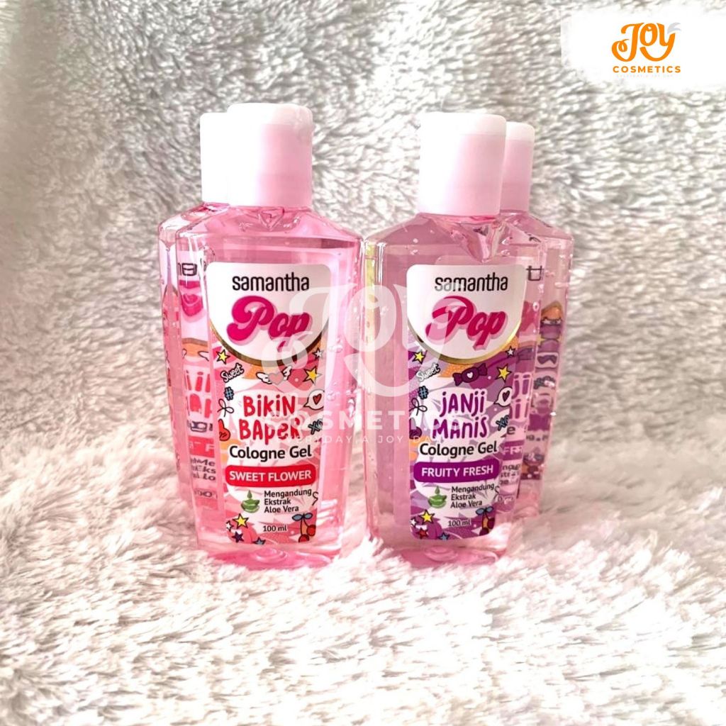 Samantha Pop Cologne Gel 100ml - Bikin baper - Janji manis (KI)