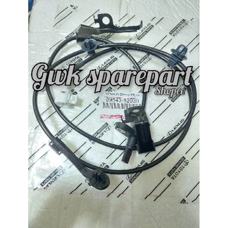 Sensor speed ABS depan bagian LH Kiri Toyota Yaris Bakpao Ori