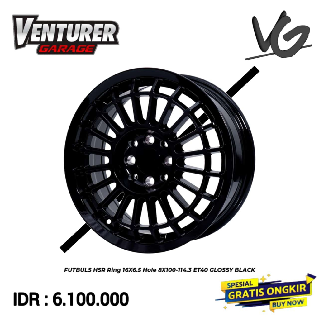 Velg racing HSR Terbaru ring 16 mobil kijang panther mobilio yaris surabaya