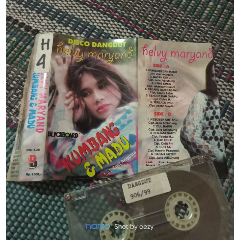 Kaset pita Helvy Maryand - kumbang & madu