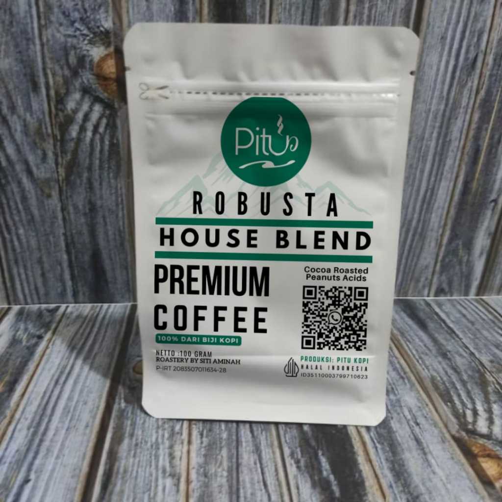 

Pitu Kopi Robusta Housblend (Robusta Dampit dan Arabica Gayo).