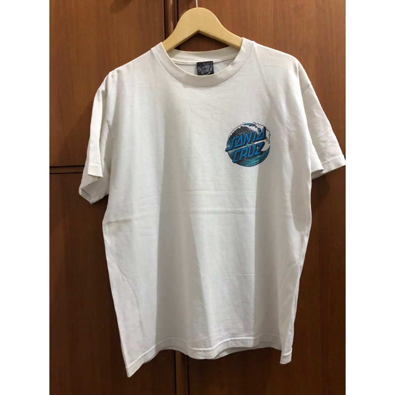 kaos brand second streetwear santa cruz size M- not kaos band vintage - kaos kartun vintage kaos ani