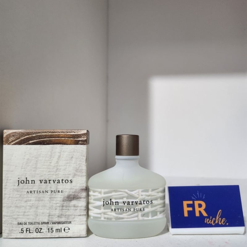 john varvatos artisan pure edt 15ml miniature
