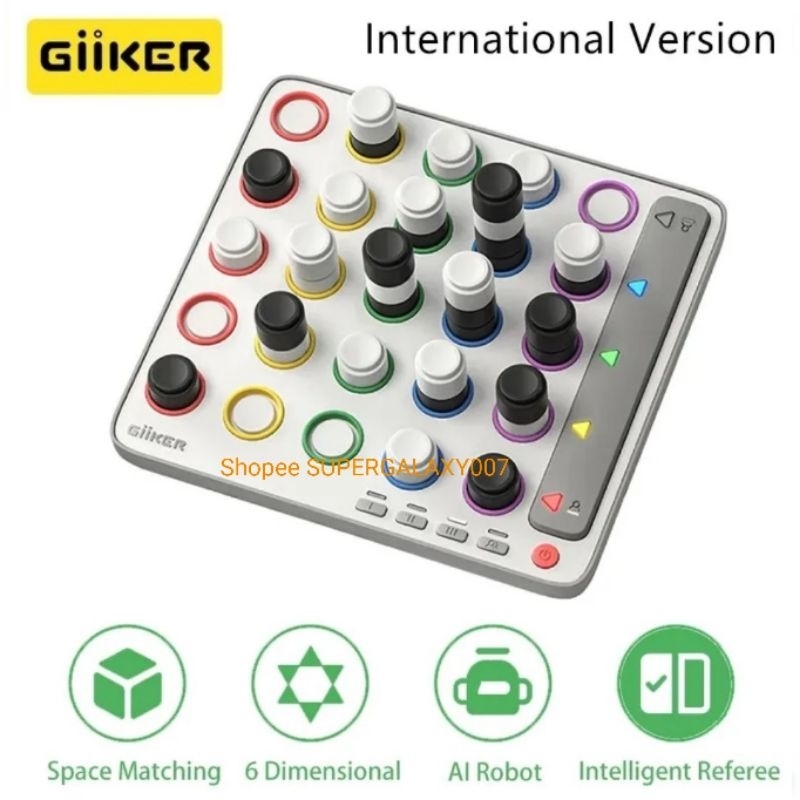 Giiker Smart Four Connected 5x5x5 AI Robot 3D Four In A Row Board Game Logical Game Challenge Games 