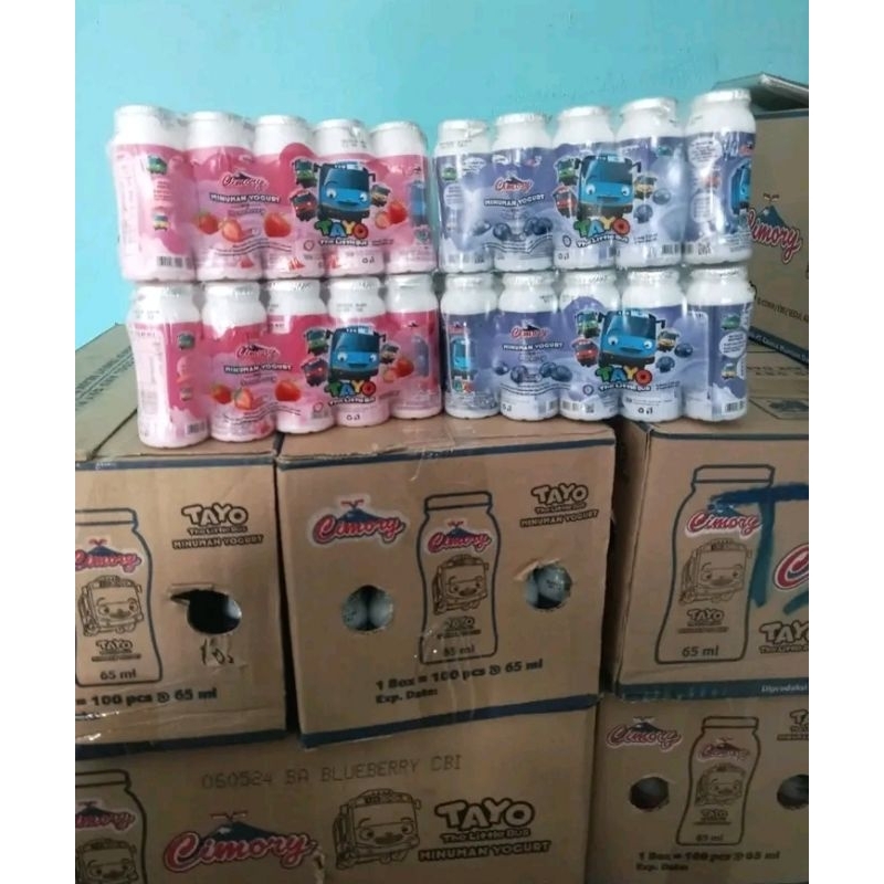 

Cimory botol tayo isi 5 pcs 65 ml .