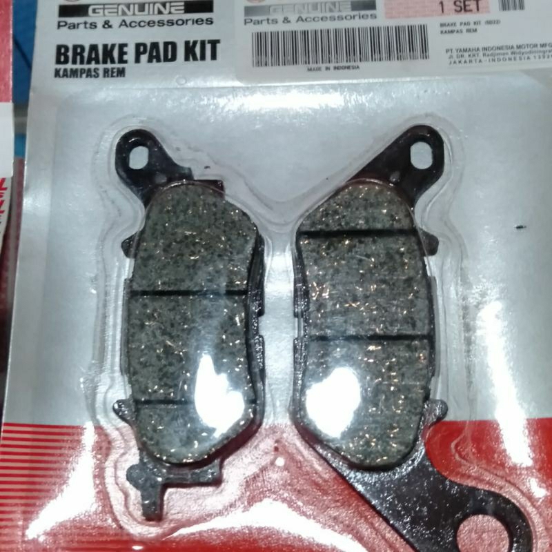 kampas rem depan motor vega zr original yamaha resmi