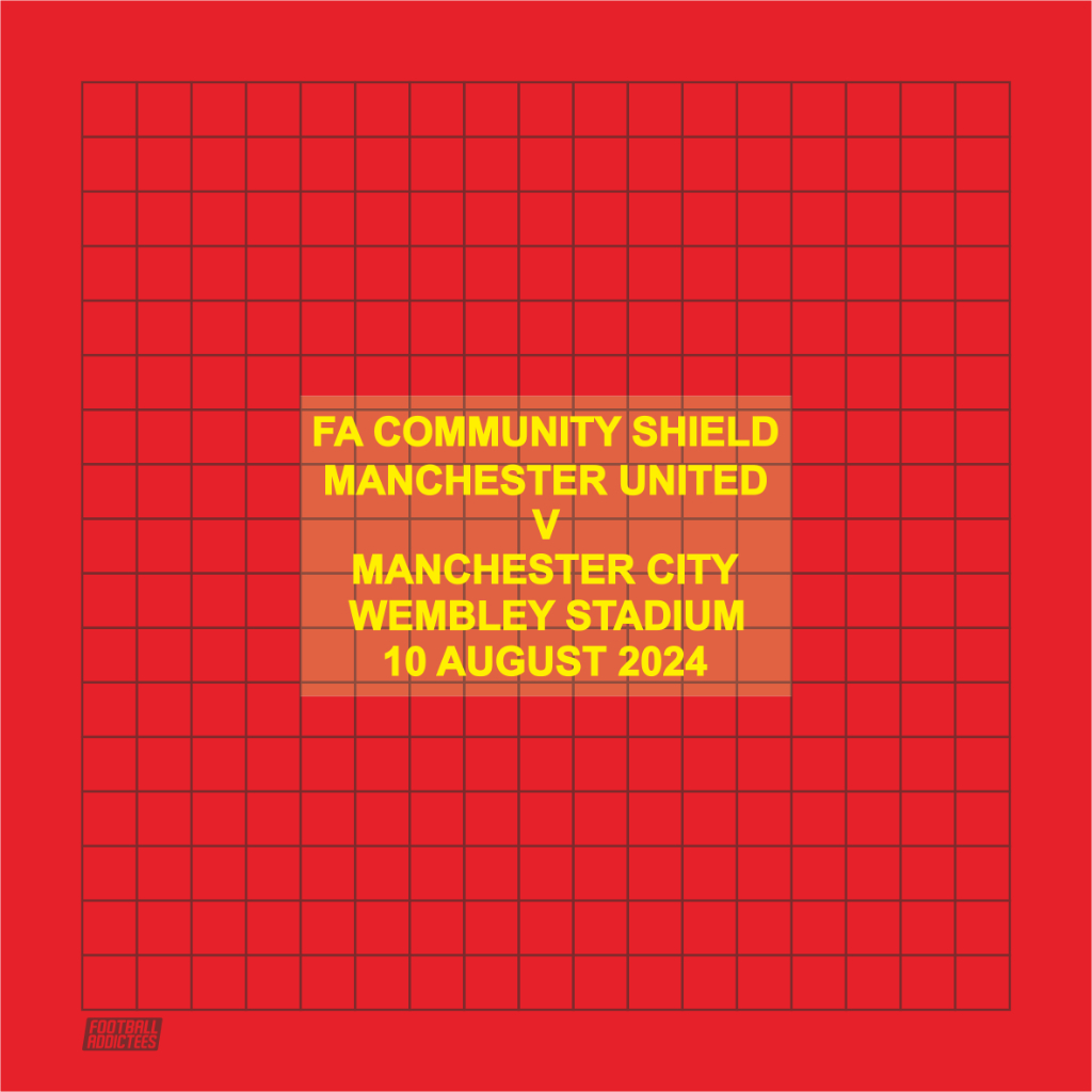 Patch MDT FA Community Shield 2024 Manchester United vs Manchester City