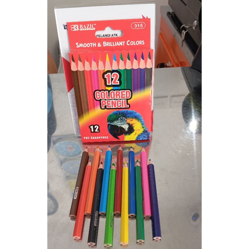 

Bazic Pensil 12 Warna / COLOUR PEN / PERLENGKAPAN MENGGAMBAR