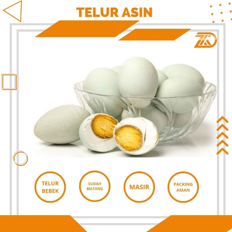 

Telur Asin / Telur Bebek Asin Matang