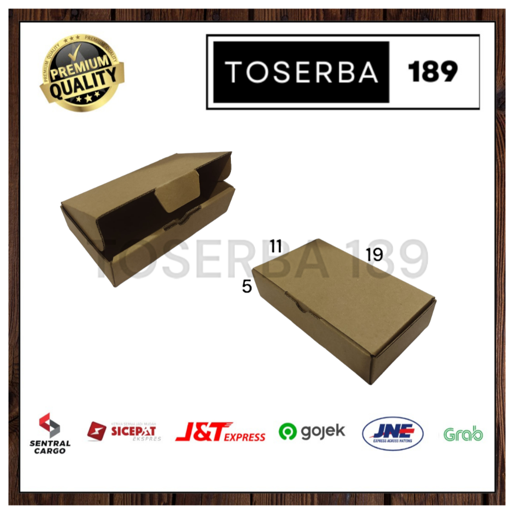 

kardus packing diecut/box pizza uk 19x11x5 cm