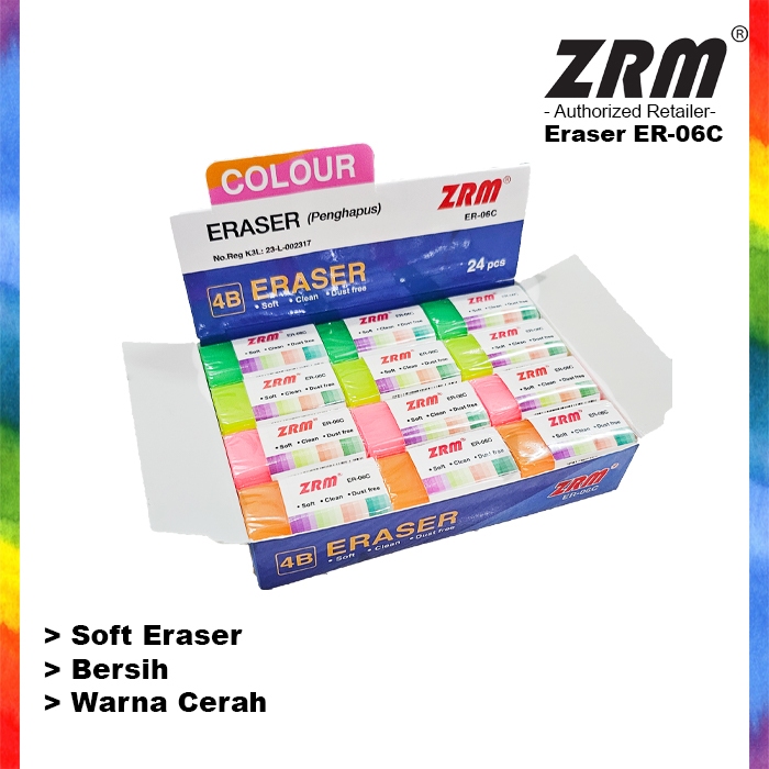 

ZRM Penghapus Pensil Fancy / Pencil Eraser ER-06C 1pcs