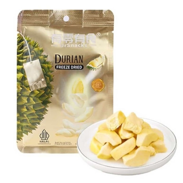 

URSNACK freeze dried pure durian - snack durian