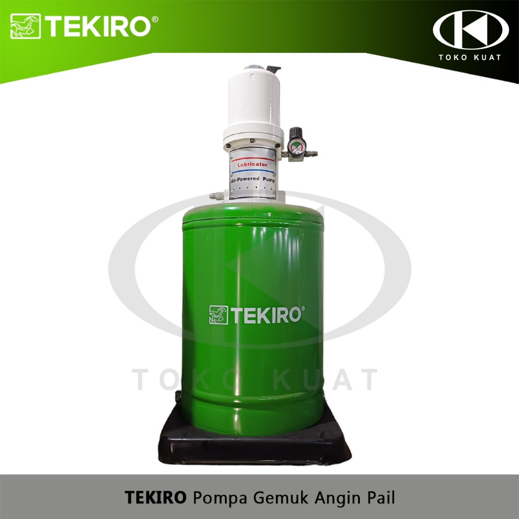 Pompa Gemuk Angin TEKIRO Air Lubricator Grease Pump Pail 20L